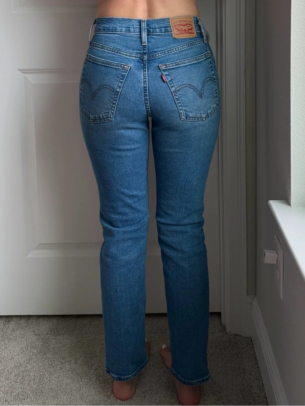LEVI’S Wedgie Straight Denim Jeans
